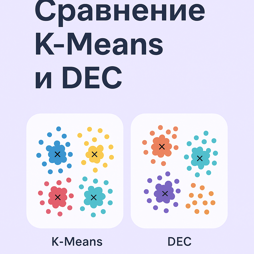 Разделение клиентов на группы: сравнение двух способов