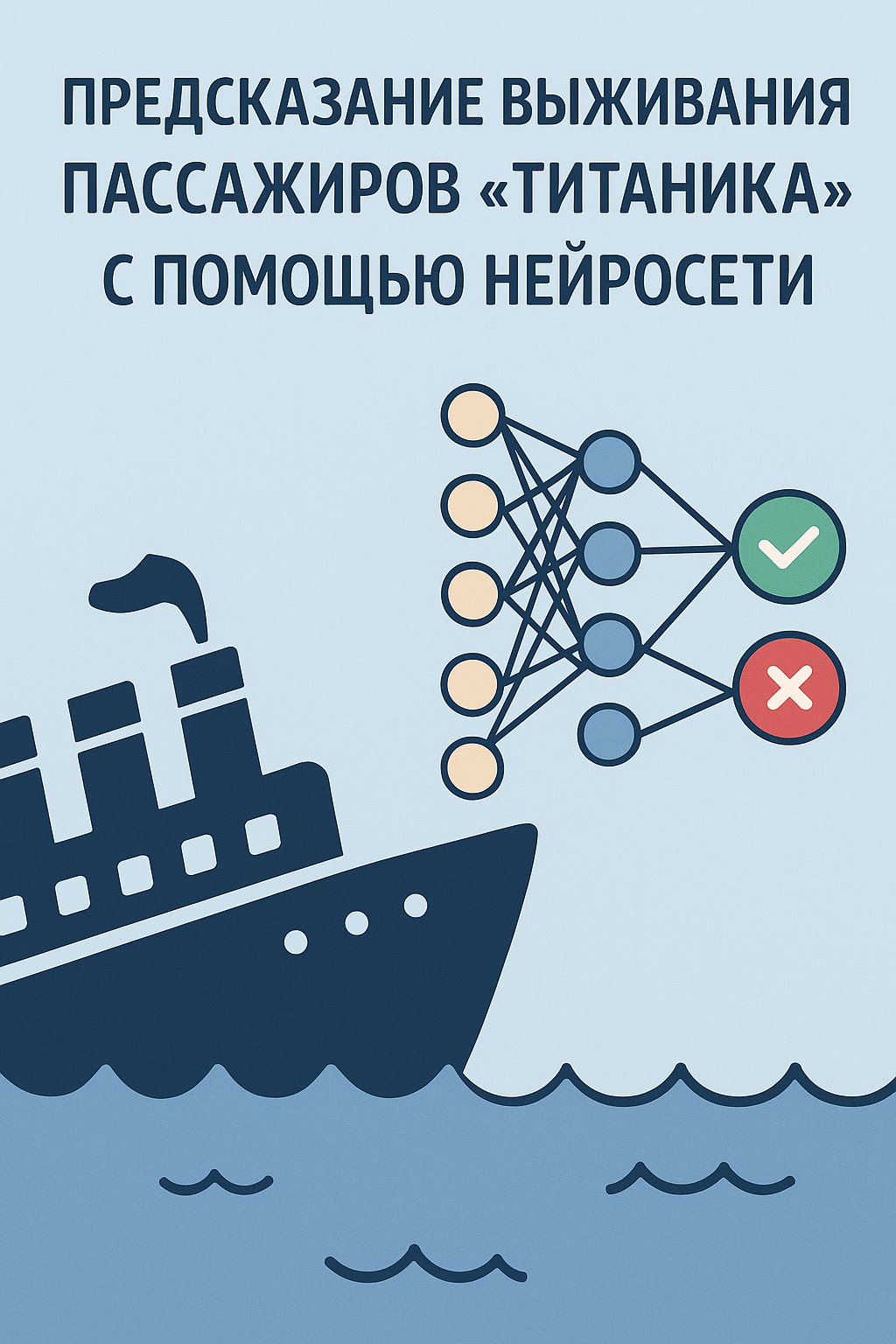 Предсказание выживания пассажиров «Титаника» с помощью нейросети