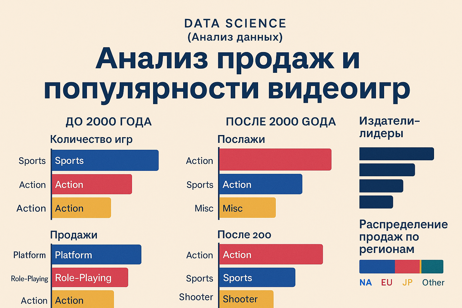Анализ продаж и популярности видеоигр