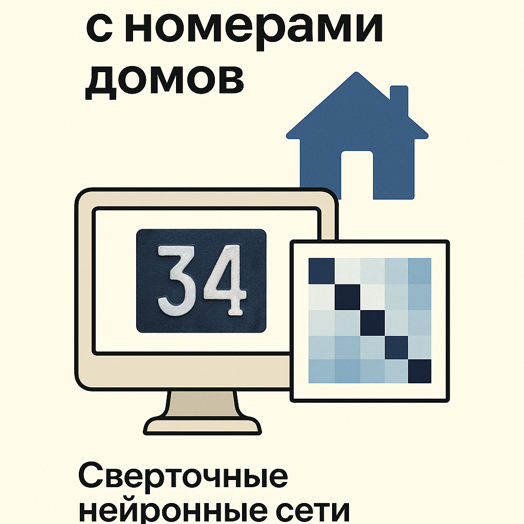 Классификация изображений с номерами домов